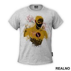 Black, Red And Yellow Contour - Flash