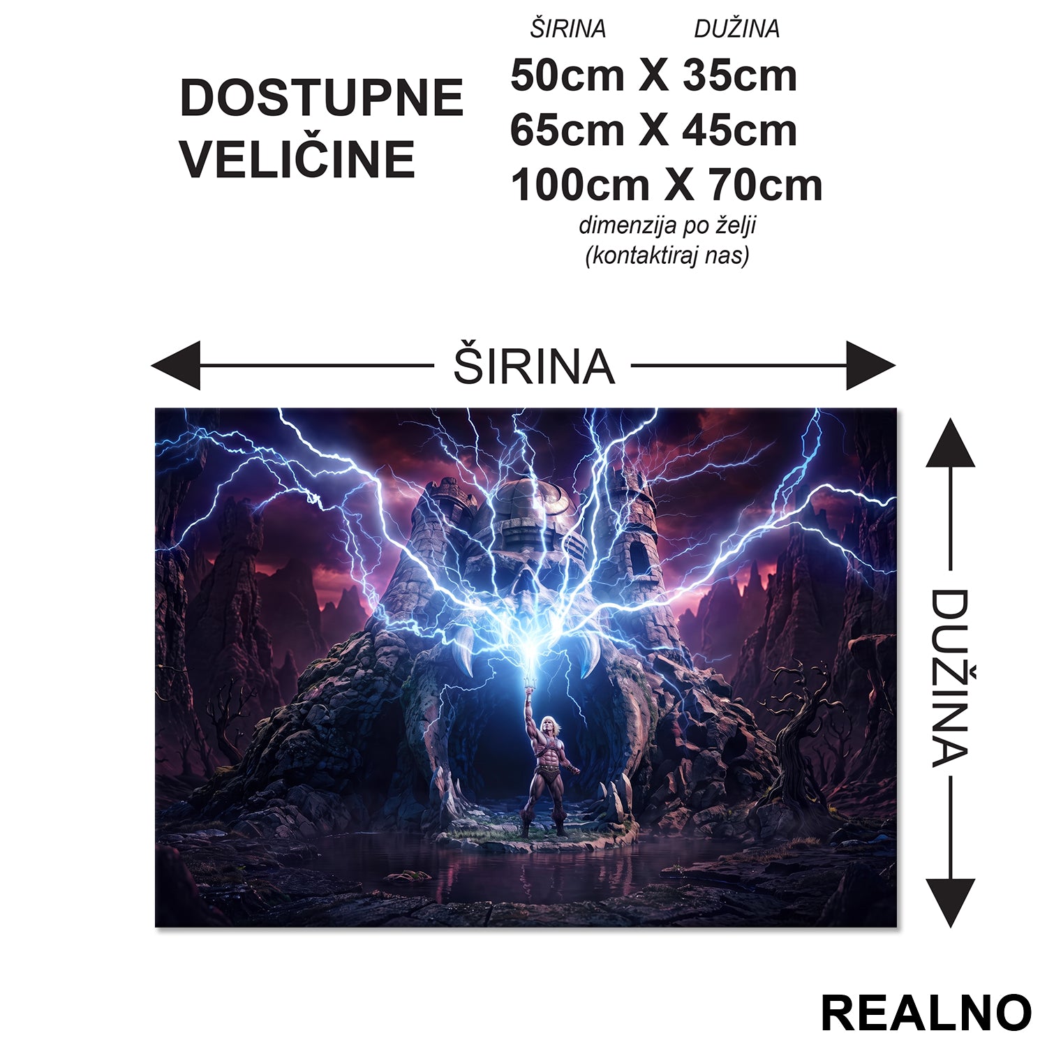 He Man I Munje - Masters of the Universe - Podmetač za sto