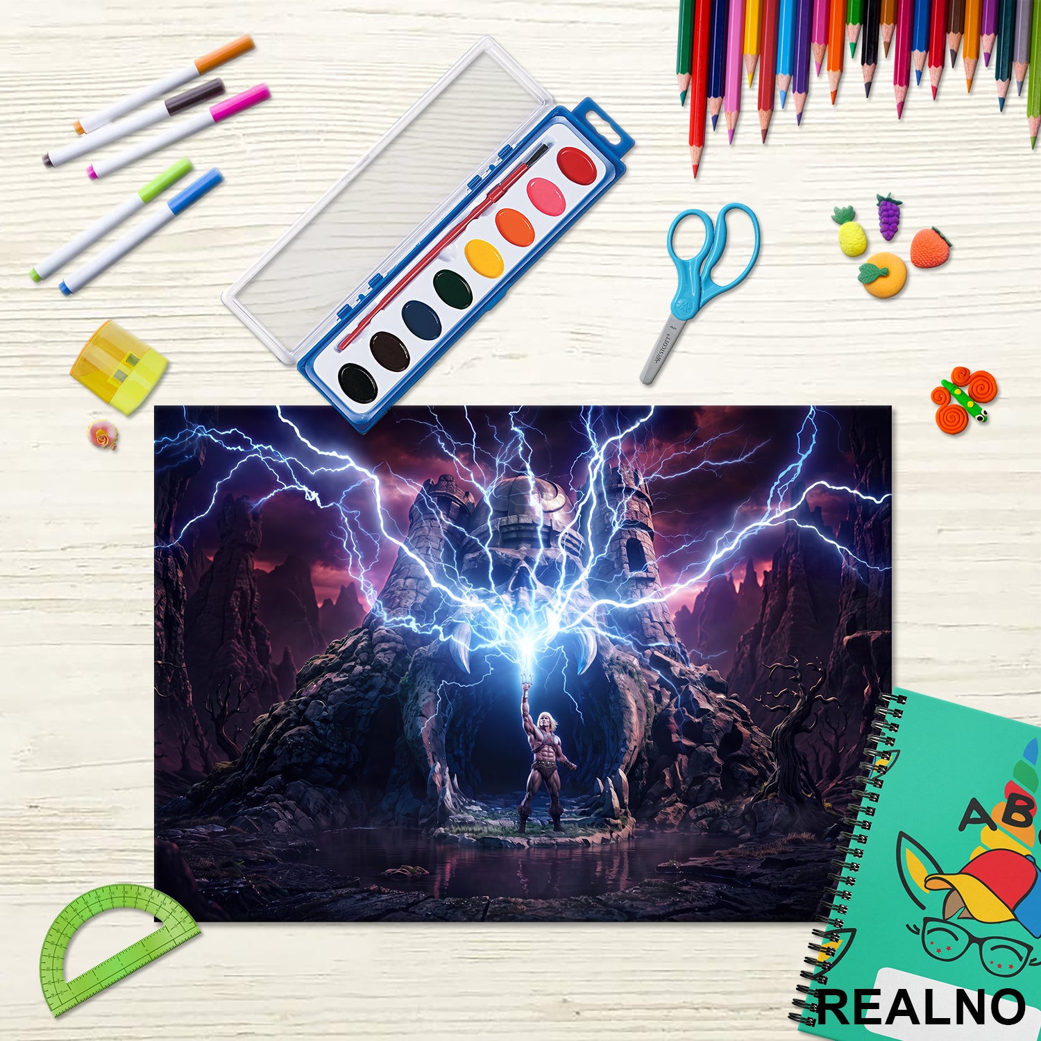 He Man I Munje - Masters of the Universe - Podmetač za sto