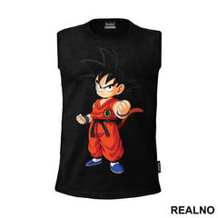 Kid - Goku - Dragon - Ball - Majica