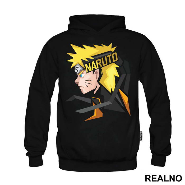 Polygonal Portrait - Naruto
