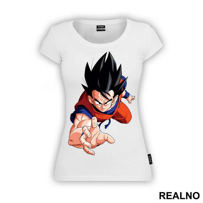 Flying - Goku - Dragon - Ball - Majica