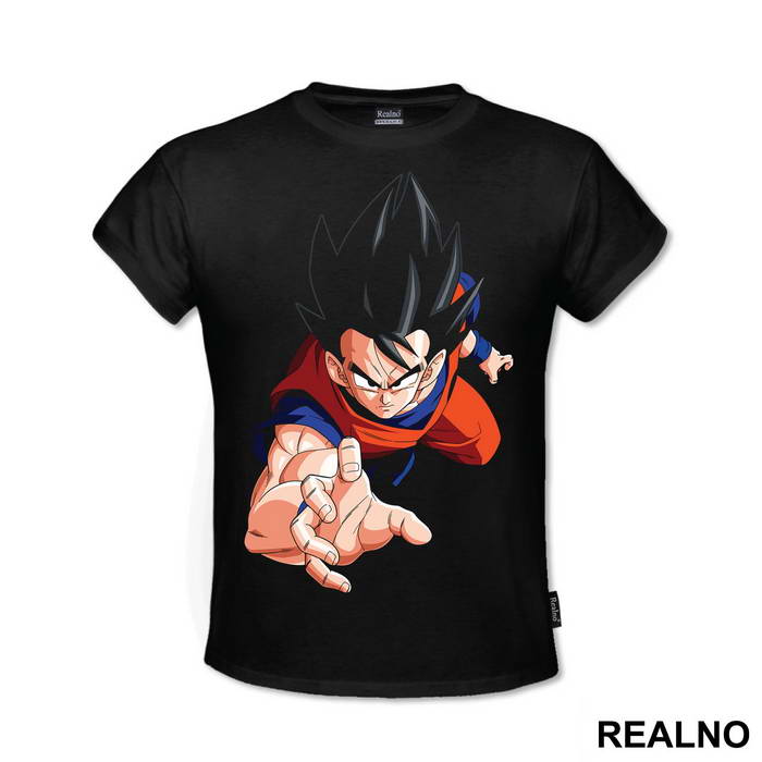 Flying - Goku - Dragon - Ball - Majica