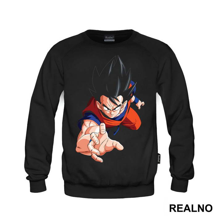 Flying - Goku - Dragon - Ball - Majica