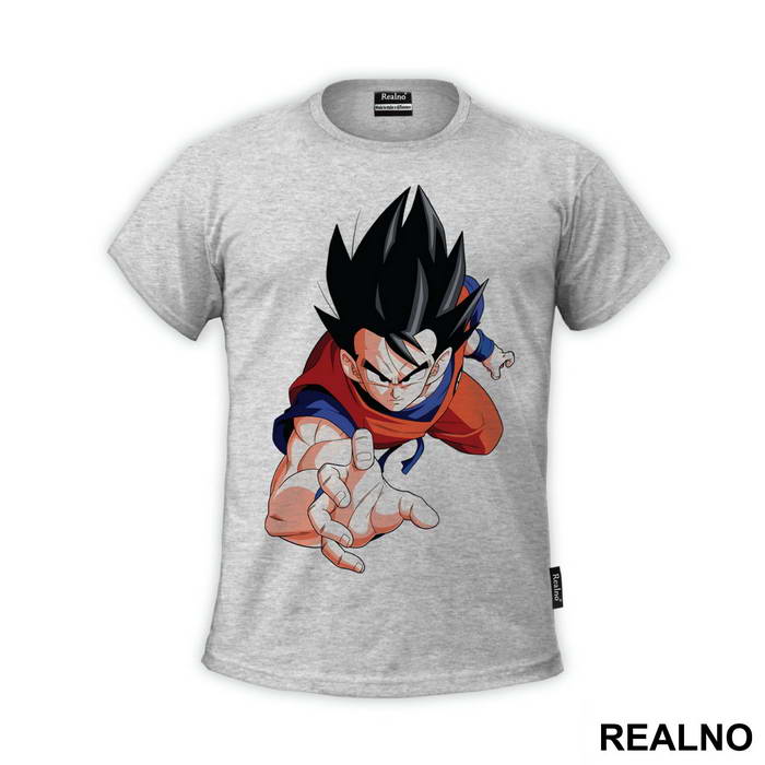 Flying - Goku - Dragon - Ball - Majica