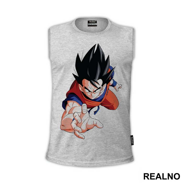 Flying - Goku - Dragon - Ball - Majica