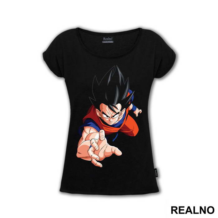 Flying - Goku - Dragon - Ball - Majica