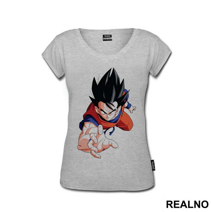 Flying - Goku - Dragon - Ball - Majica