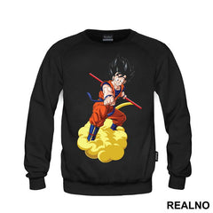 Flying - Nimbus - Goku - Dragon - Ball - Majica