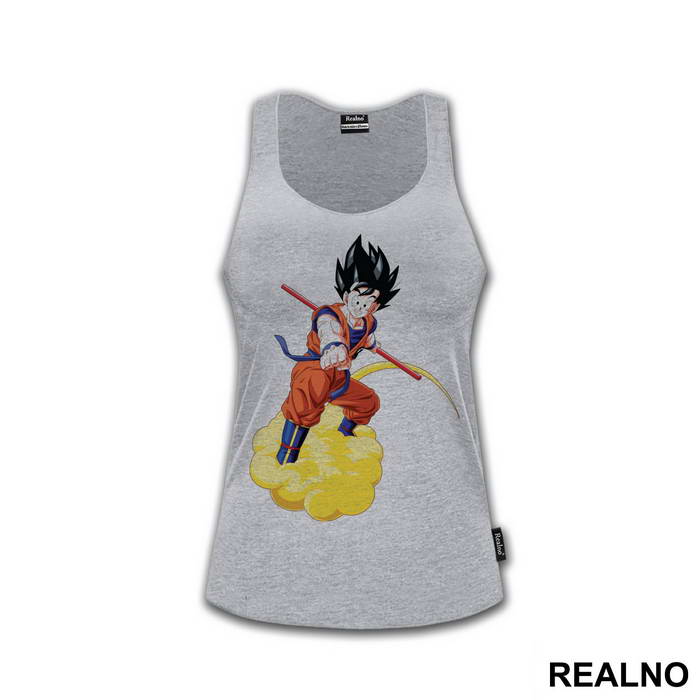 Flying - Nimbus - Goku - Dragon - Ball - Majica