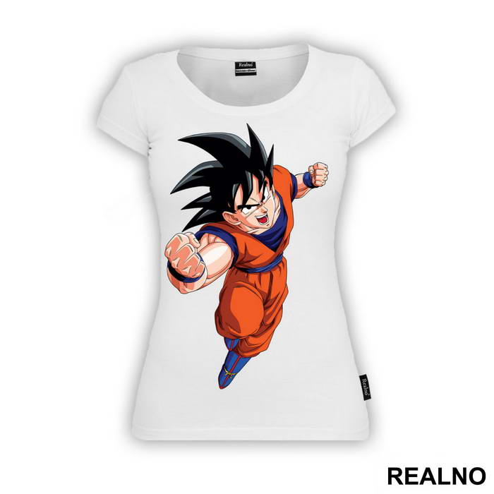Attack - Goku - Dragon - Ball - Majica