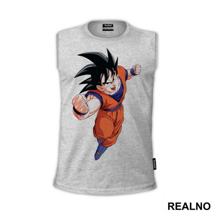 Attack - Goku - Dragon - Ball - Majica