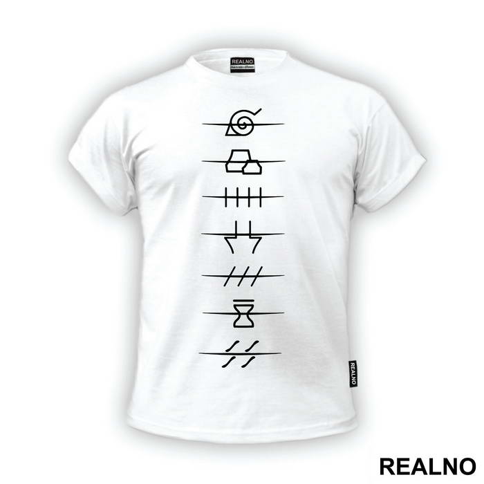 All Akatsuki Village Crossed Symbols - Naruto