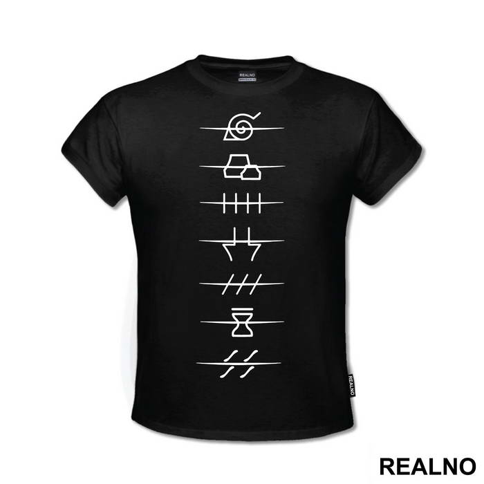 All Akatsuki Village Crossed Symbols - Naruto