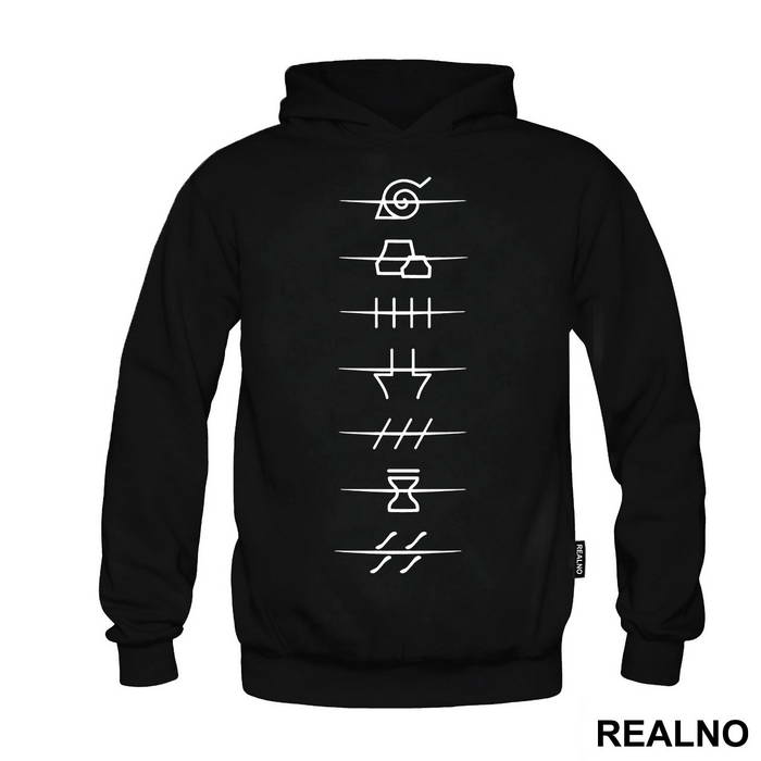 All Akatsuki Village Crossed Symbols - Naruto