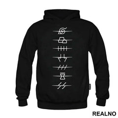 All Akatsuki Village Crossed Symbols - Naruto