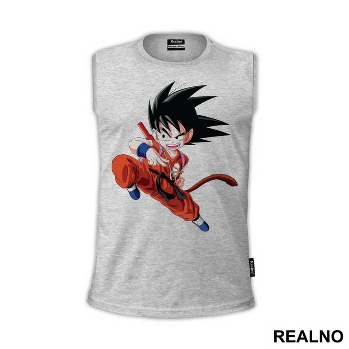 Illustration - Goku - Dragon - Ball - Majica