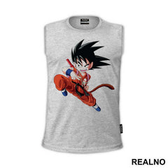 Illustration - Goku - Dragon - Ball - Majica
