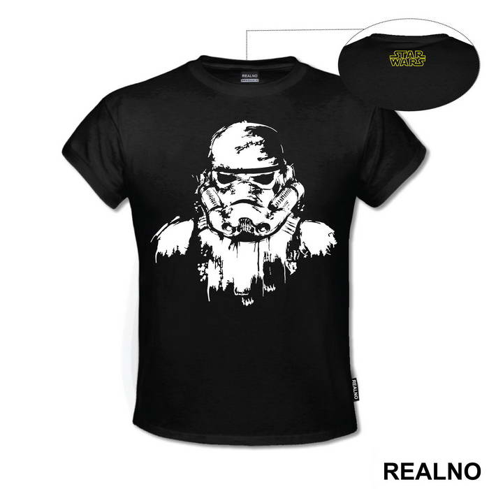 Stormtrooper Portrait Splash - Star Wars