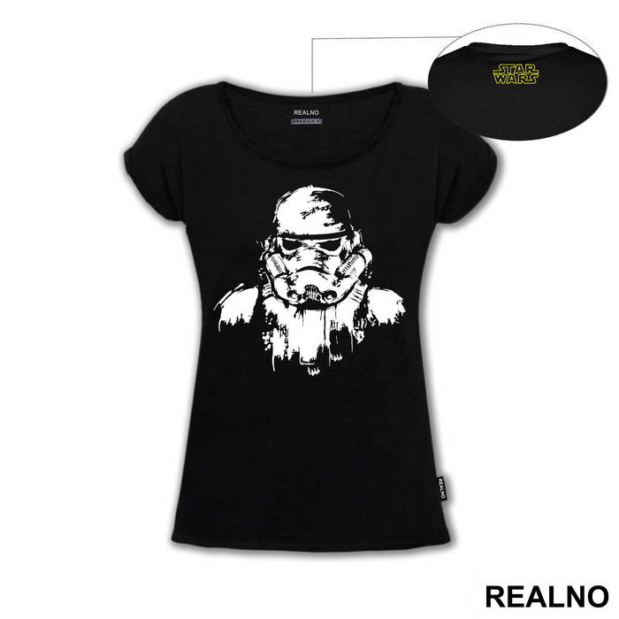 Stormtrooper Portrait Splash - Star Wars