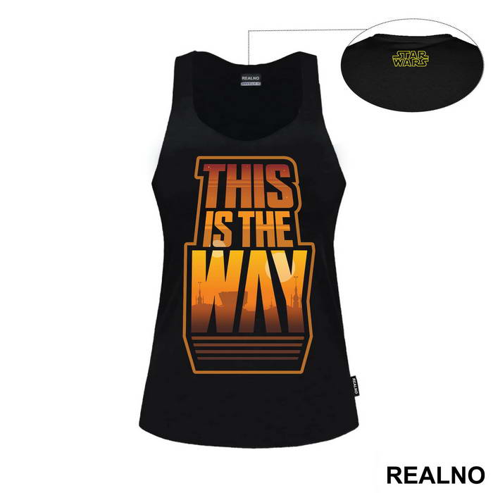 This Is The Way Outline - Mandalorian - Star Wars
