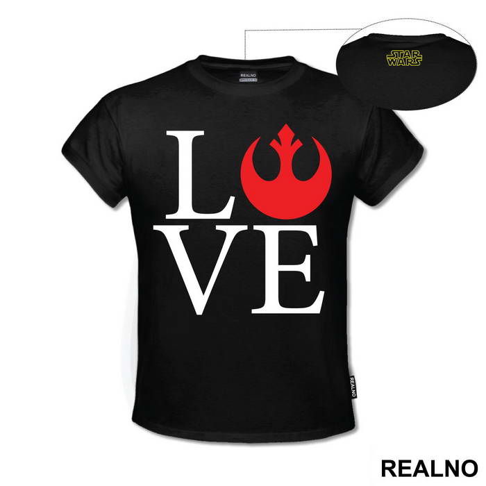 Love - Rebel Alliance - Star Wars