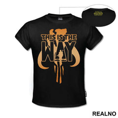 Mandalorian Symbol This Is The Way - Star Wars