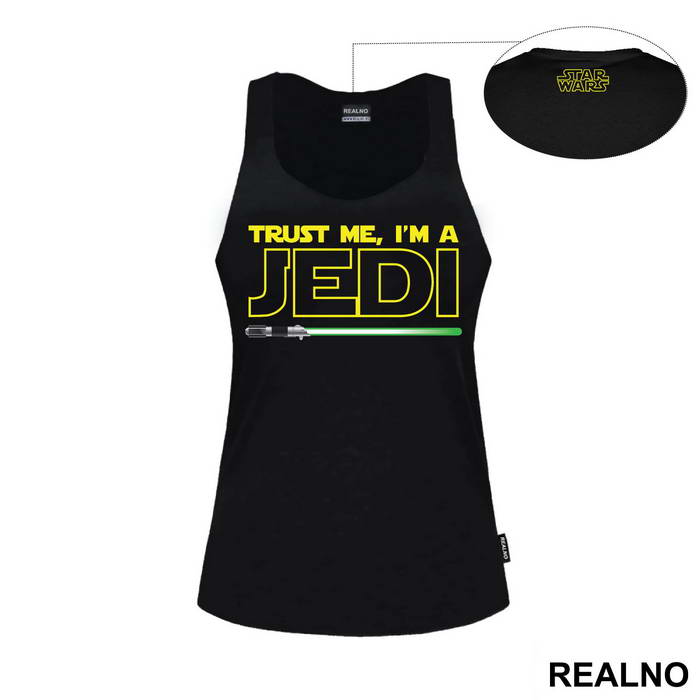 Trust Me I'm A Jedi - Green Light Saber - Star Wars