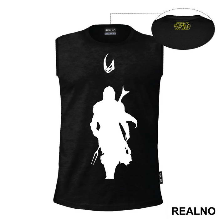 Walking Silhouette - Mandalorian - Star Wars