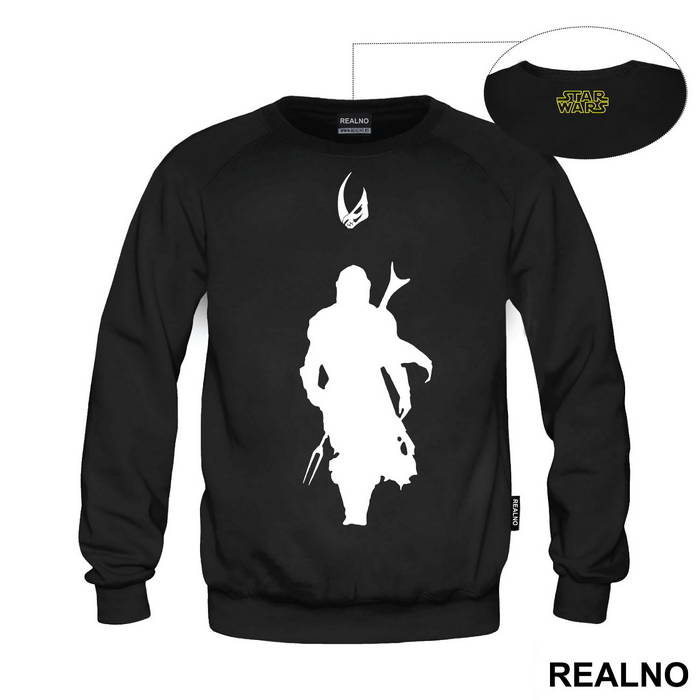 Walking Silhouette - Mandalorian - Star Wars
