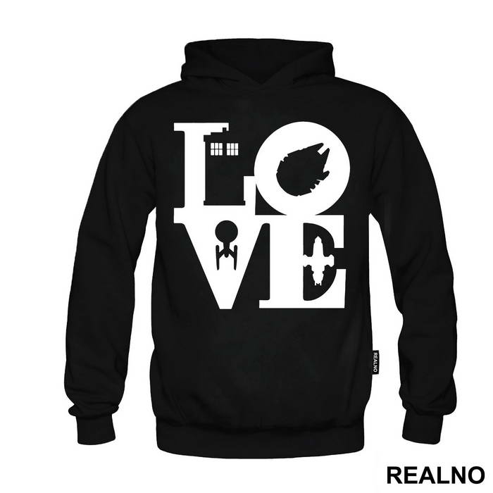 Love - Dr Who - Star Wars - Star Trek - Mandalorian - Star Wars