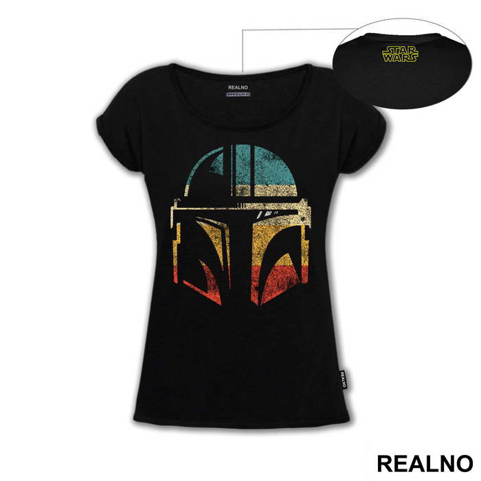 Retro Helmet - Mandalorian - Star Wars