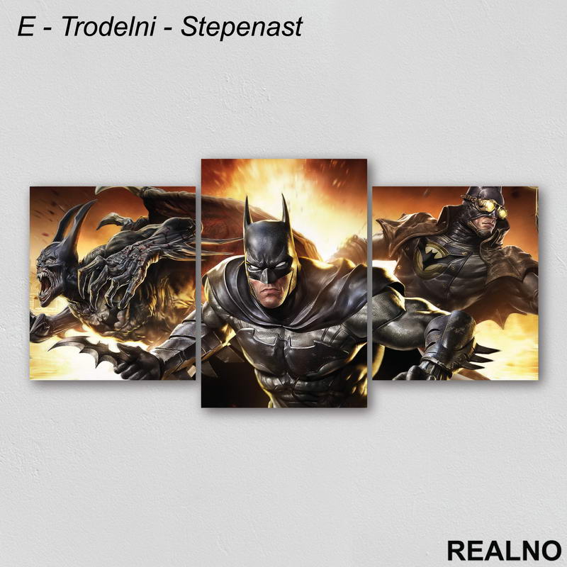 Batman In Action - Slika na platnu - Kanvas