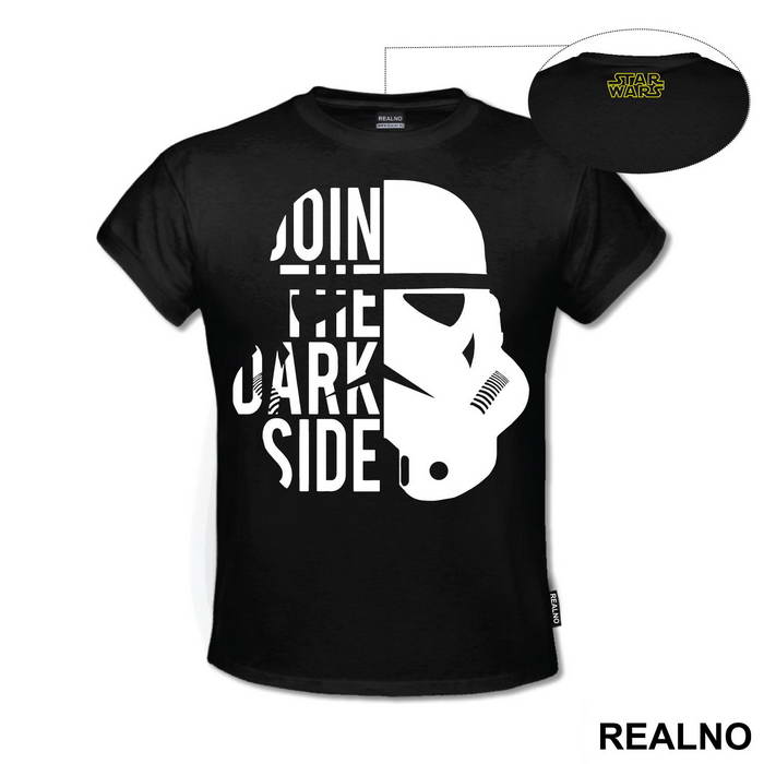 Join The Dark Side Stormtrooper Helmet - Star Wars