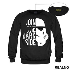 Join The Dark Side Stormtrooper Helmet - Star Wars