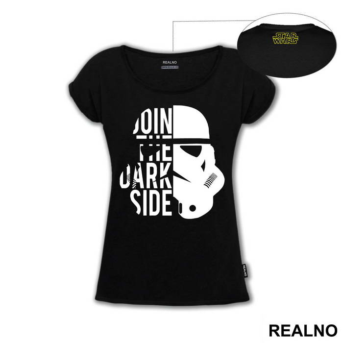 Join The Dark Side Stormtrooper Helmet - Star Wars