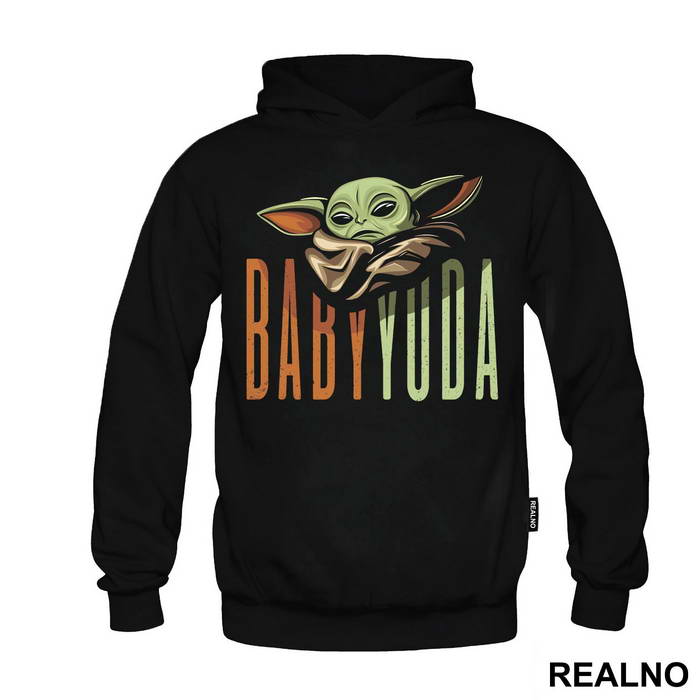 Baby Yoda Tall Text - Mandalorian - Star Wars