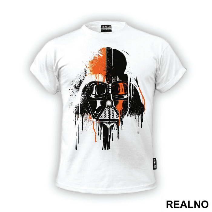 Orange Splash - Darth Vader - Star Wars
