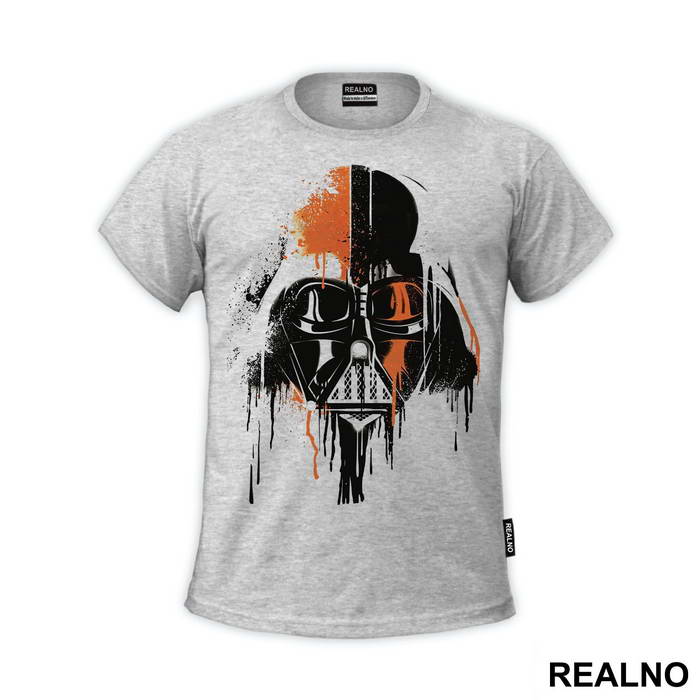 Orange Splash - Darth Vader - Star Wars