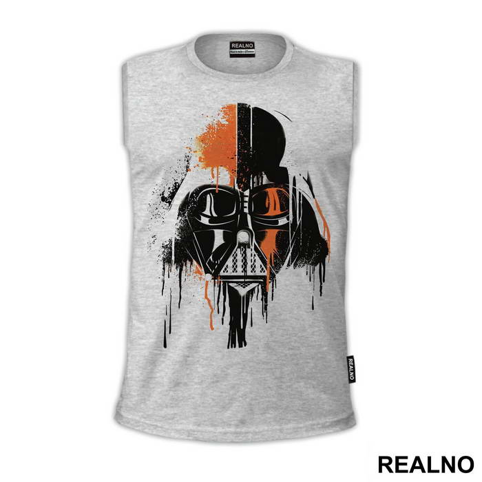 Orange Splash - Darth Vader - Star Wars