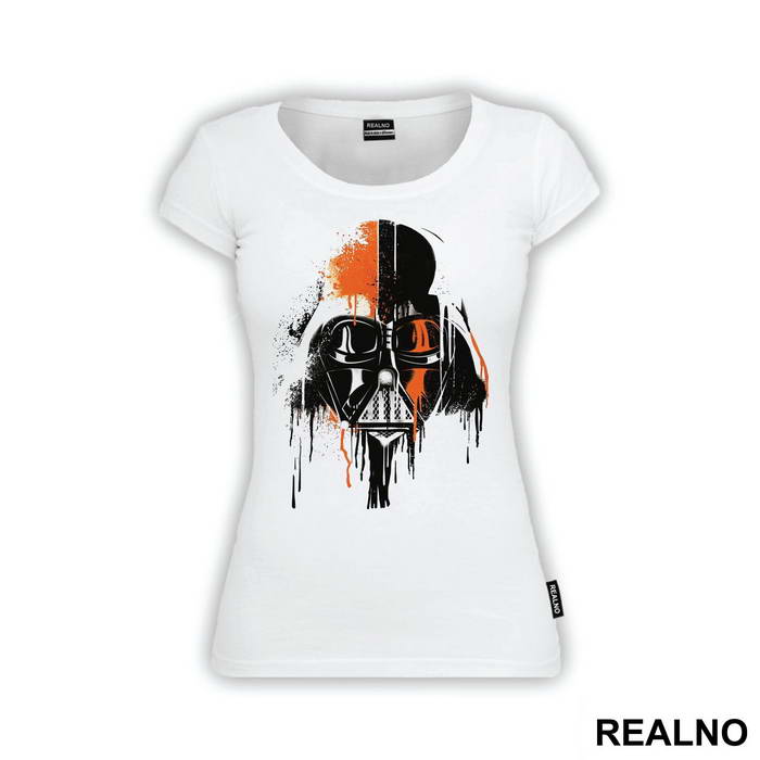 Orange Splash - Darth Vader - Star Wars