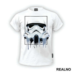Helmet Dripping Paint - Stormtrooper - Star Wars