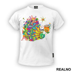 Vivacious Peacock Dance - Art - Majica