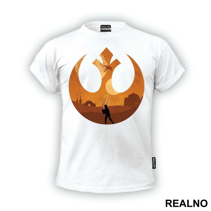 Rebel Alliance Logo Double Exposure - Star Wars