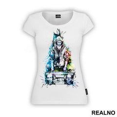 Artistic DJ Music Is Joyful Life - Art - Majica