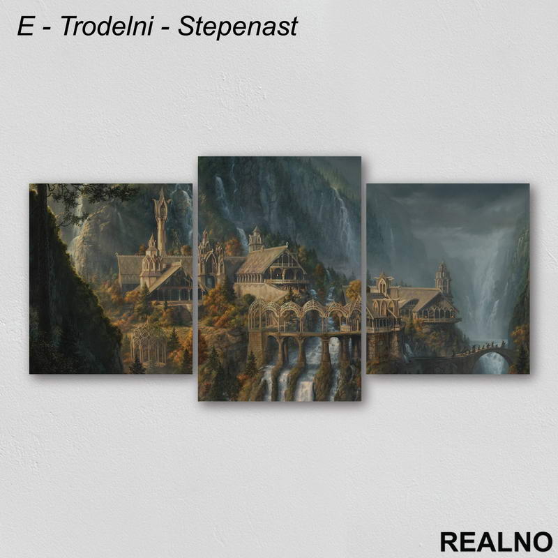 Rivendell - Lord Of The Rings - Slika na platnu - Kanvas