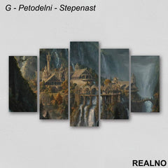 Rivendell - Lord Of The Rings - Slika na platnu - Kanvas