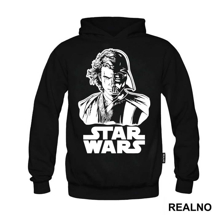 Half Anakin Skywalker Half Darth Vader - Star Wars