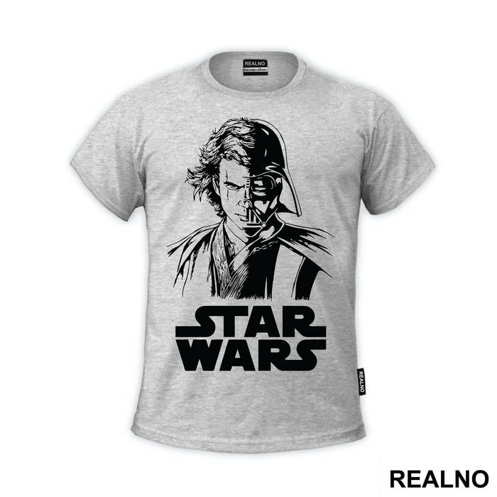 Half Anakin Skywalker Half Darth Vader - Star Wars