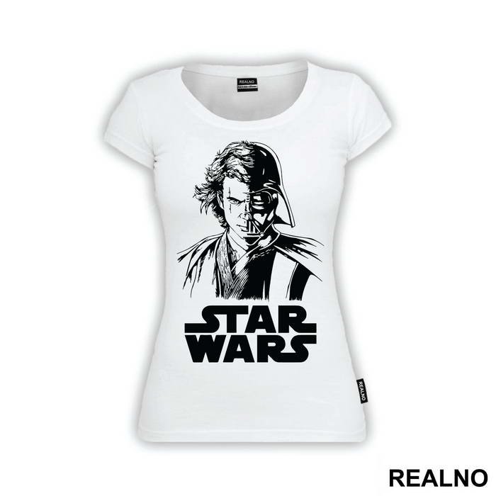 Half Anakin Skywalker Half Darth Vader - Star Wars